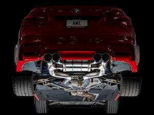BMW M3 Performance Exhaust - AWE Tuning - SwitchPath Catback - Chrome Silver - `15-`20